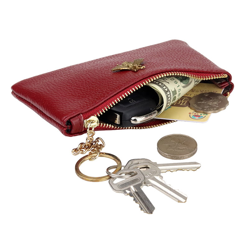 Ladies Womens Super Soft Large Genuine Leather Purse Wallet Zipped Coin Section 