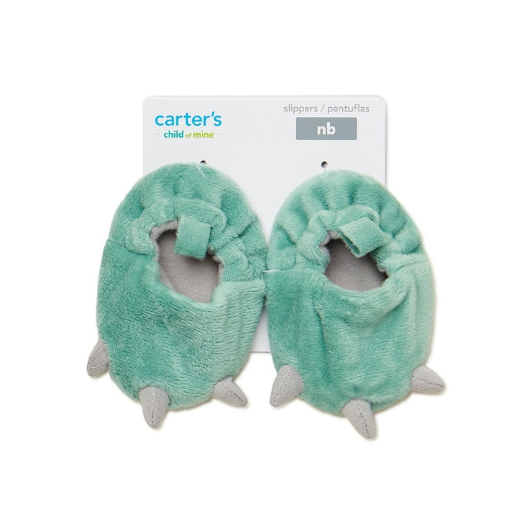 Carters dinosaur slippers sales
