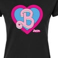 thumbnail image 3 of Barbie the Movie - Heart Crest - Juniors Fitted Graphic T-Shirt, 3 of 5
