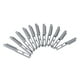 thumbnail image 2 of Rodillos Rizadores de Cabello, 12 Piezas Varillas para Permanente del Cabello de Resina PlásTica Varillas para Permanente Varillas para rizar de Estructura Hueca de 8x2 cm para, 2 of 7