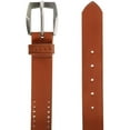 thumbnail image 2 of CTM  Distressed Leather Bridle Belt with Perforations (Men), 2 of 3