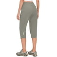 thumbnail image 5 of Mapamyumco Women's Quick Dry 3/4 Pants Capri Shorts Lightweight Hiking Travel Casual Size XXL, 5 of 6
