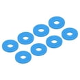 thumbnail image 1 of Guitarra Correa Cerraduras Correa Bloques Guitarra Azul Hebilla Arandela, para Guitarra Correa Botón, Paquete de 8, 1 of 5