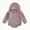 O34-Purple, variant on 12-18 Months Newborn Baby Boys And Girls Bodysuits Simple And Warm Hooded Bodysuits Pajamas Sleep & Play