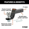 thumbnail image 2 of Curt Hitch 45042 Trailer Hitch Ball Mount, 2 of 2
