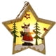 thumbnail image 2 of Decoración de Colgante de Navidad con Ligero de Bastel para Navidad año Inicio Estrella alces BLESIY Colgante de Navidad, 2 of 8