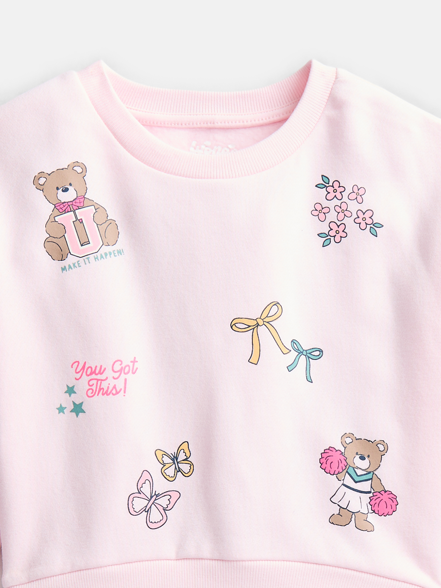 Wonder Nation Girls' Sweatshirt and Flare Leggings Set photo 4