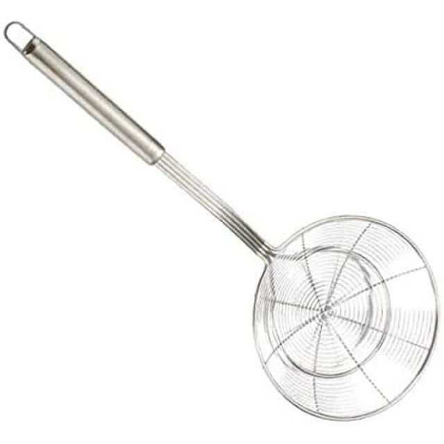 Skimmer skimmer de acero inoxidable para pescado, verduras, carne Adepaton LKX-0881-1