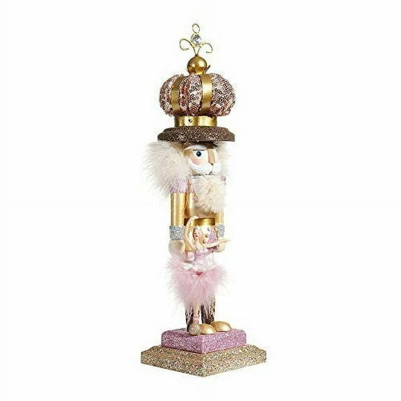Kurt Adler 14-Inch Hollywood™ Ballet and Crown Nutcracker