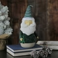 thumbnail image 3 of Northlight 11" Green and White Santa Gnome Tabletop Decoration, 3 of 4