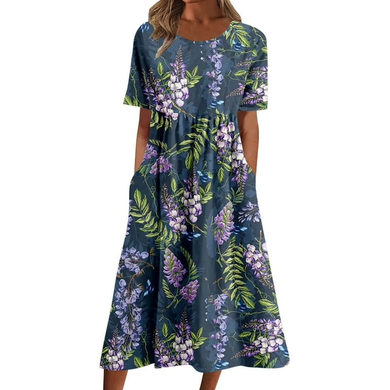 fit and flare maxi floral dress for women Fit and flare maxi floral dresses 5548