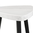 thumbnail image 5 of Bowery Hill Modern White Marble Top End Table in White Marble, 5 of 10