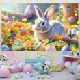 thumbnail image 4 of Fiudx Cortina de Fondo para Fiesta de Pascua, Tela Resistente a La Intemperie, Fácil de Instalar, Decoración Multiusos, Eventos Al Aire Libre, Añade Encanto a Tus Fotos., 4 of 6