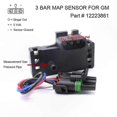 thumbnail image 2 of MAP Sensor 3 Bar Compatible with Multiple GM Models, 2 of 5