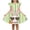 #0068-Multicolor, variant on Pounoo Womens Sundresses Egg Print Flutter Sleeve Loose Fit Lightweight Pullovers Cute Play Style (For Small Wearers) Gift