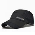 thumbnail image 2 of ZHENHONG Visor Hats for Women Ponytail Messy Buns Trucker Plain Baseball Visor Cap Unisex Hat Sun Visor, 2 of 2