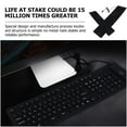 thumbnail image 2 of NUOLUX 1Set Usb Roll Up Keyboard for Professionals with Washable and Long Lifespan, 2 of 5