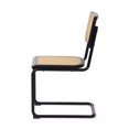 thumbnail image 4 of Gild Design House Arwan Noir Canne Manger Chaise d'Appoint Ensemble de 2, 4 of 10