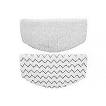 Steam Mop Replacement Pad For Bissell Powerfresh Steam Mop 1940 19408 1440 1544 (1Pc white   1Pc stripes)