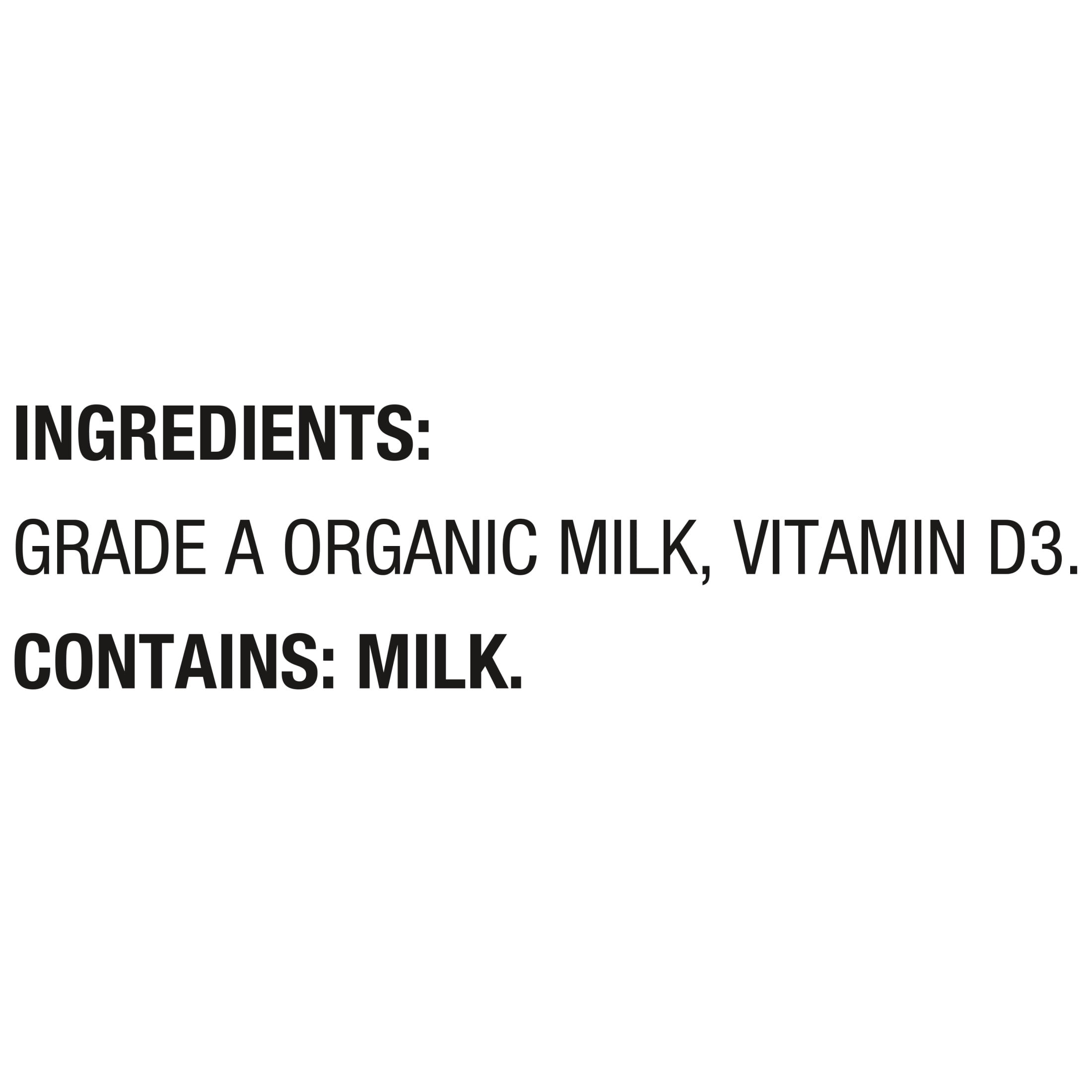Horizon Organic Vitamin D Whole Milk, Vitamin D Whole, 64 fl oz Carton