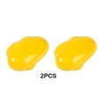 thumbnail image 4 of relayinert 2 Pcs/ensemble Poignées de Porte de Garde-Robe avec Texture Hydratante Poignées Confortables Mignonnes Poignées à Trou Unique Jaune Nuage, 4 of 6