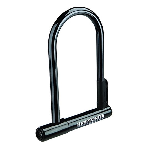 Kryptonite Keeper 12 Standard Heavy Duty Bicycle U-Lock with Bracket (4-Inch x 8-Inch)