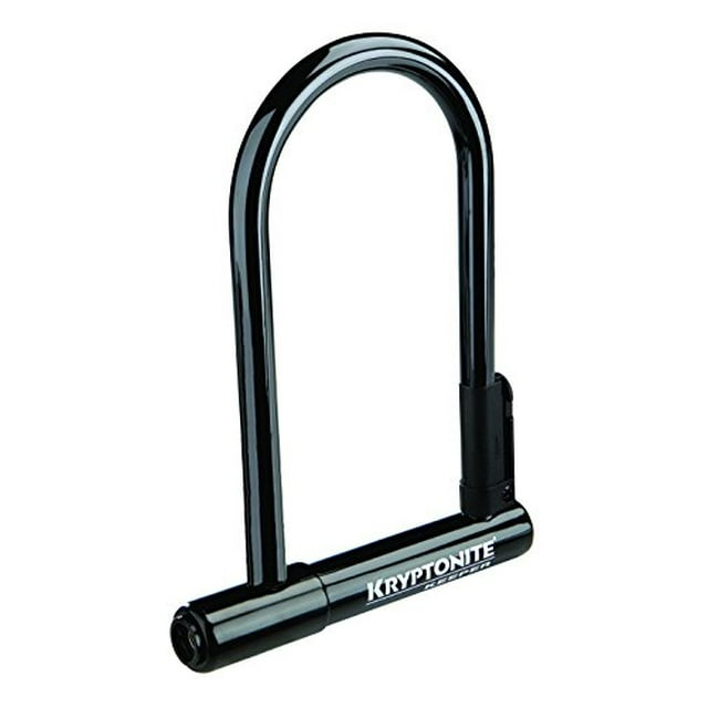 Kryptonite Keeper 12 Standard Heavy Duty Bicycle U-Lock with Bracket (4-Inch x 8-Inch)
