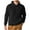 Black, variant on Turilly Men's Solid Color Casual Hoodie Men's Hoodie Long Sleeved