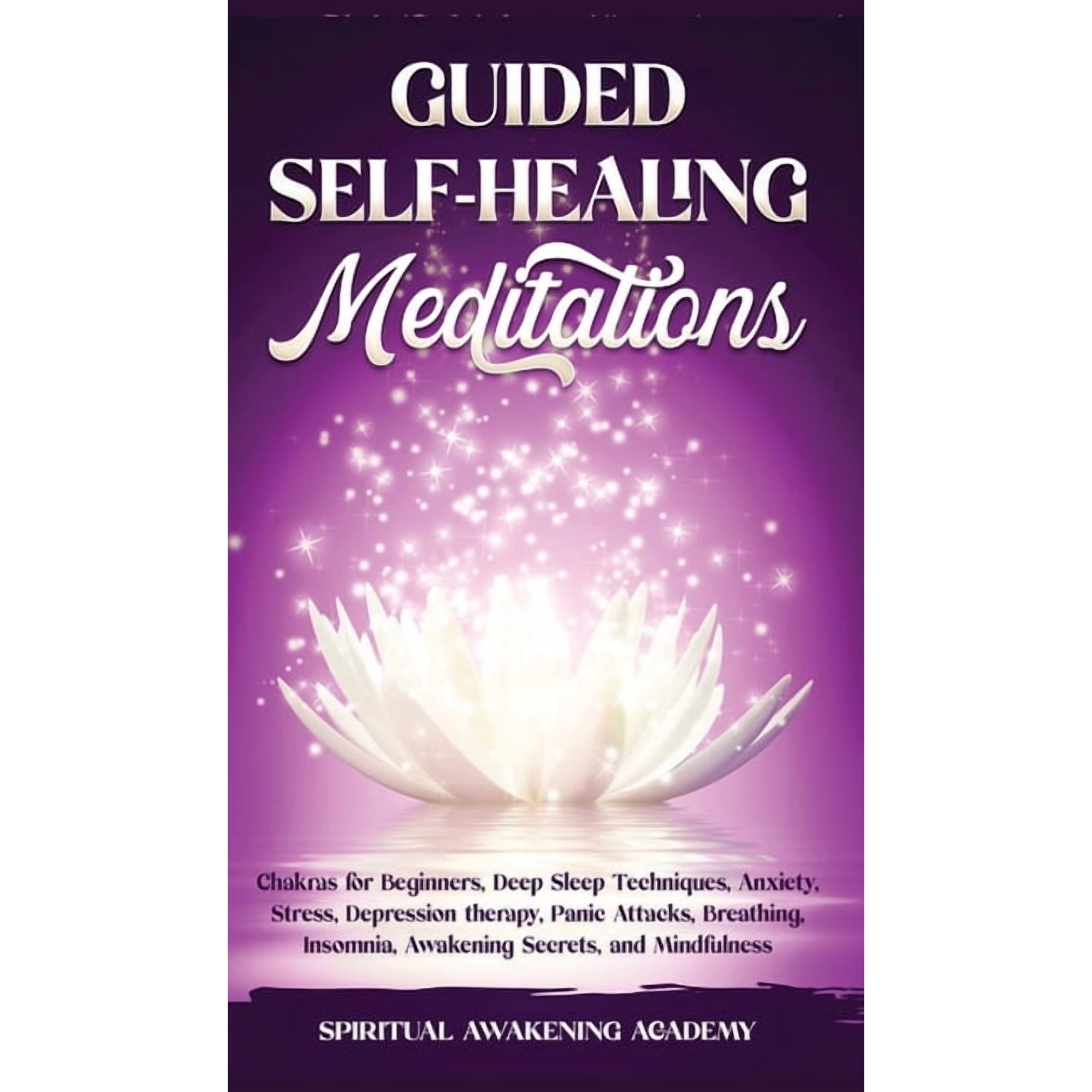 Guided Self-Healing Meditations: Chakras for Beginners, Deep Sleep Techniques, Anxiety, Stress, Depression therapy, Pani, (Hardcover)