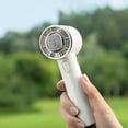 thumbnail image 3 of Camping & Hiking Turbine Icing Portable Mini Fan 5 Speed Handheld Fans With Flashlight USB Rechargeable Battery Lightweight Personal Use for Indoor Outdoor Travel Outdoor Gear, 3 of 3