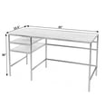 thumbnail image 7 of Butler Specialty Company Jensen Iron And Wood Writing Desk - Natural Mango, 7 of 7