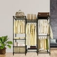 Ktaxon 6 Tiers Heavy Duty Clothes Rack Wire Garment Rack Metal Closet