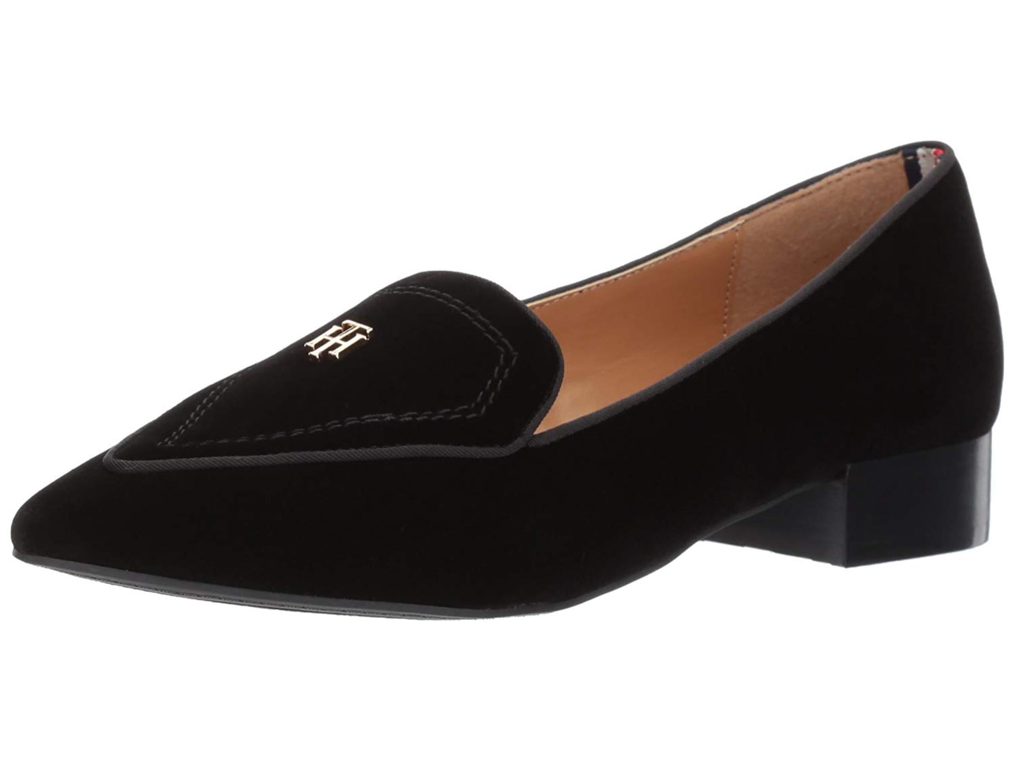 Tommy Hilfiger Tommy Hilfiger Womens Harvard Leather Pointed Toe Loafers