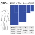 thumbnail image 2 of 3 Sizes Microfiber Quick Dry Travel Towel Set for Camping, Beach, Gym, Sports, Yoga & Swimming Pool, 2 of 5