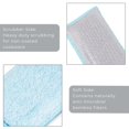 thumbnail image 4 of Smart Design Scrub Sponge with Bamboo Odorless Rayon Fiber - Set of 3 - Ultra Absorbent - Soft and Metallic Scrub - Cleaning, Dishes, and Hard Stains - Kitchen - Heavy Duty - Yellow, Mint, Blue, 4 of 7
