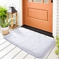 thumbnail image 3 of Lochas Soft Fluffy Area Rug Modern Shaggy Rugs for Bedroom Kids Room Nursery Floor Carpets, 2'x 3',White, 3 of 8