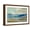 Brown Frame, variant on Art.com Whispering Wave Art Print by Silvia Vassileva, 18" x 12"