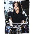 thumbnail image 2 of Norman Reedus Blanket Bedding Fleece Blanket Daryl Dixon Soft Throw Blankets Lightweight Anti-Static Blanket - 3 Sizes, 2 of 5