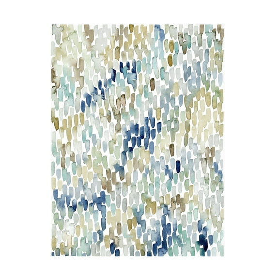 Grace Popp 'River Wavelets I' Canvas Art