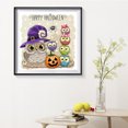 thumbnail image 3 of 5D DIY Calabaza de Halloween Full Round Drill Diamond Painting Craft (LD353) Likrtyny Oficina Multiescena Multifunción, 3 of 9