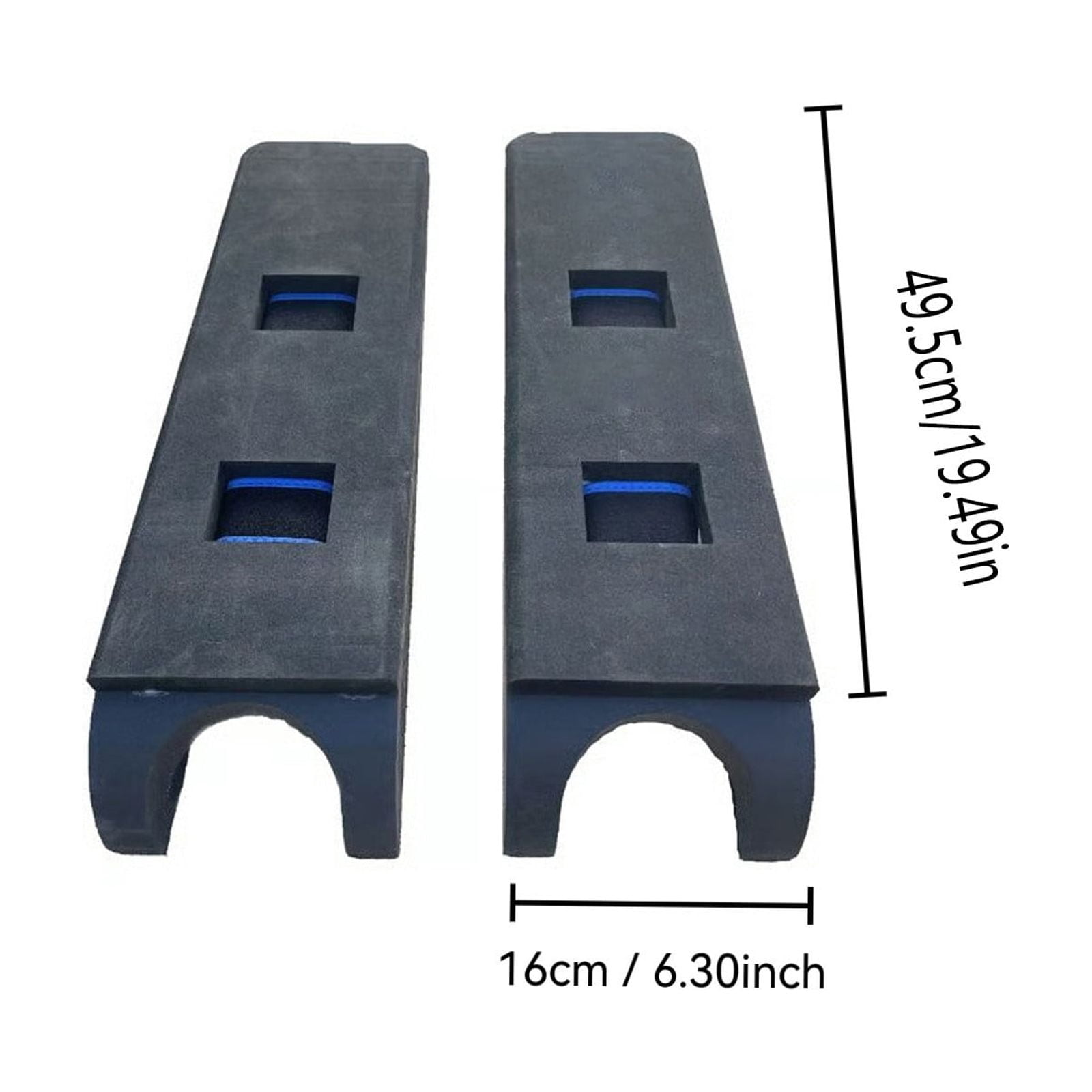 Pair of Plastic Kneeling Assist Tool - Ergonomic Knee Support Work Aid Non-slip Kneeling Pad Helper for Garden Cleaning Construction Manual Work