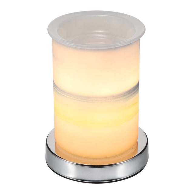 Naiovety Lámpara eléctrica perfumada de 25 W Lámpara de difusor de aroma de metal Lámpara de fragancia Lámpara de cera perfumada Lámpara de noche de Electrodomésticos No.2 Naiovety HA028093-02