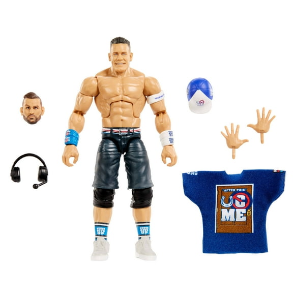WWE Elite Collection Premium Live Event John Cena Action Figure Set, Royal Rumble Collectible