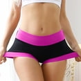 thumbnail image 2 of AWZXDE Culottes Culottes Garçonnes pour Femmes Taille Haute Dames sous Robe Tailles Régulières et Plus Coton Culottes pour Dames Violet, 2 of 6