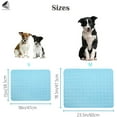 thumbnail image 2 of PULLIMORE 1 Pcs Pet Summer Cooling Mat Breathable Non-Toxic Dog Nest Cushion Indoor Bed Pad For Dog Cat Puppy (M, Blue), 2 of 10