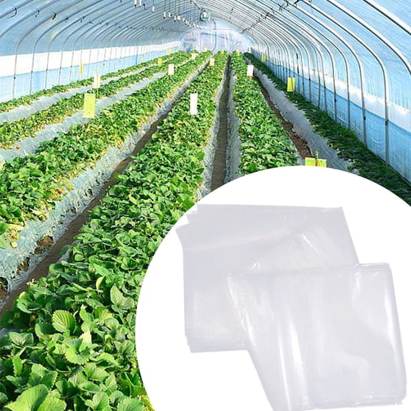NICEXMAS Water Resistance Greenhouse Film Transparent Pe Film Cover for Outdoor Gardening Use