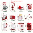 thumbnail image 2 of Kitchen Appliances Toys Toy Kitchen Set for Kids Play Kitchen Doll House Accessories Blender Coffee Maker Machine Mixer Toaster, 2 of 6