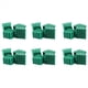 thumbnail image 1 of Tornillos de Montaje Verde Taco de Plástico Antideslizante de 6 mm 600 Piezas, 1 of 5