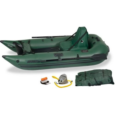 Sea Eagle 285FPB Frameless Inflatable Pontoon Boat Deluxe (Best Prop Pitch For Pontoon Boat)
