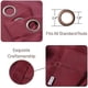 thumbnail image 3 of 2024 Home Fashion Blackout Thermal Insulation Curtains-solid Color Curtains Thermal Insulated Noise Redu, 3 of 5